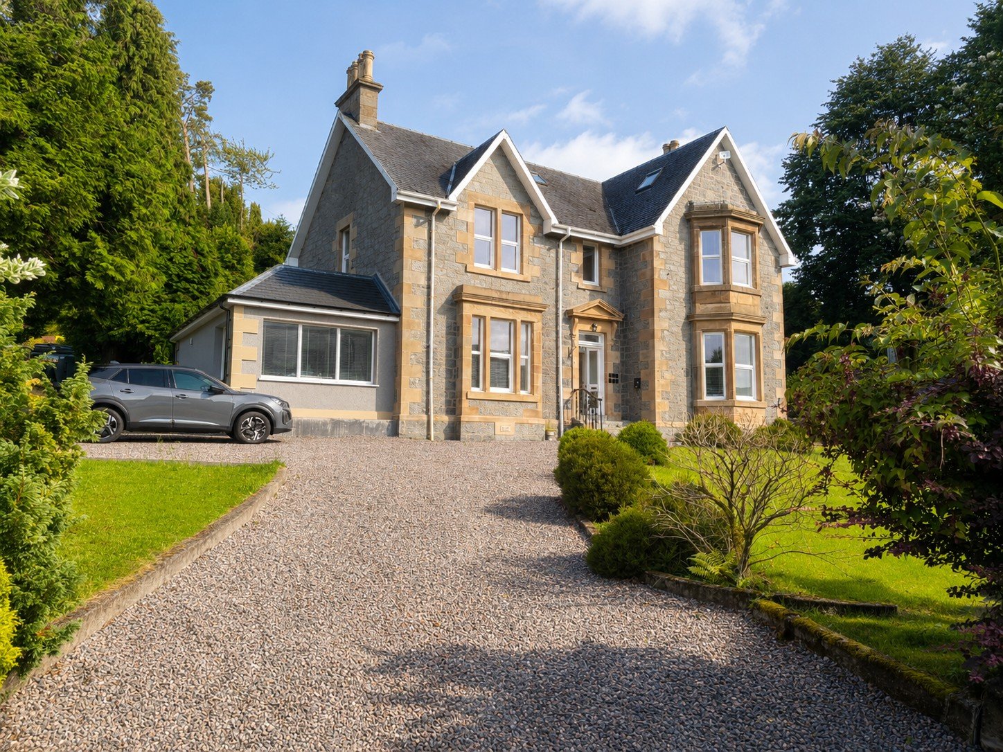 exterior view of Glenaladale House.